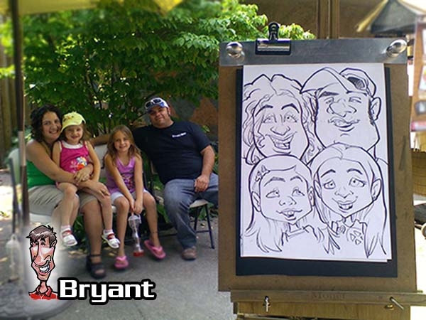 Bryant G Caricature Artists