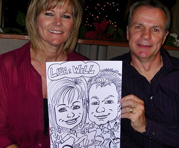 Bill W Caricature Artists