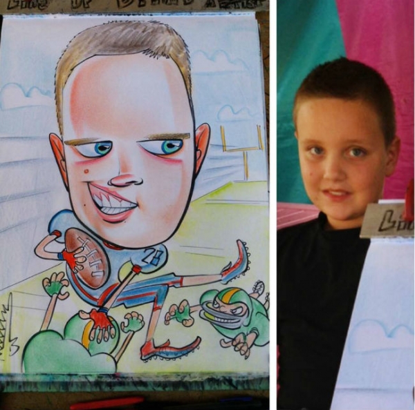 Manny A Caricature Artists