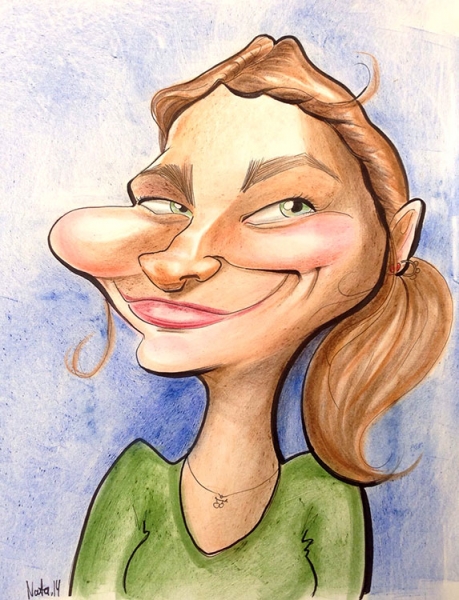 Natalie A Caricature Artists