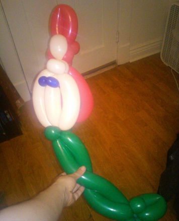 Chatty the Mime Balloon Sculptors
