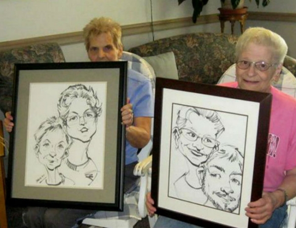 Clarence B Caricature Artists