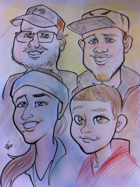 Terry P Caricature Artists