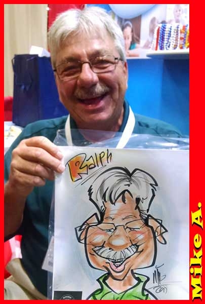 Mike A Caricature Artists