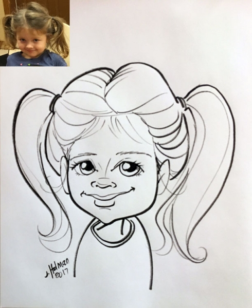Jackie H Caricature Artists