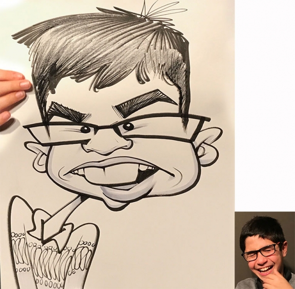 Kevin R Caricature Artists