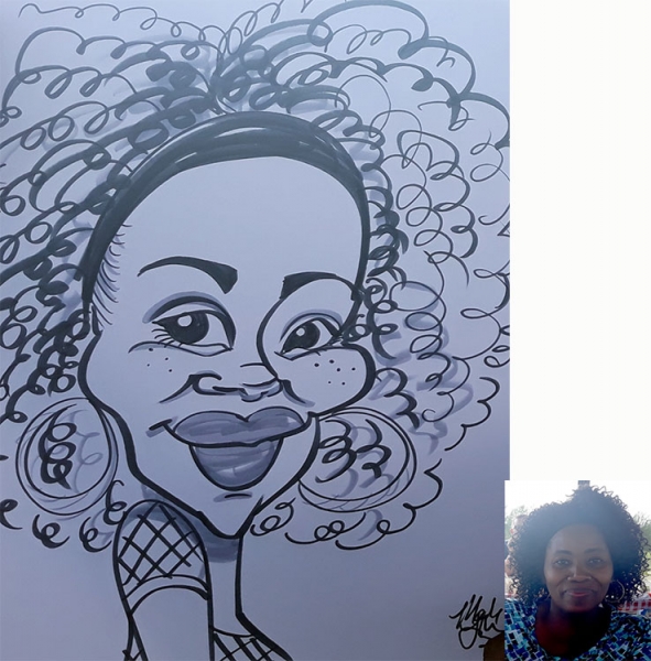 Mariah J Caricature Artists