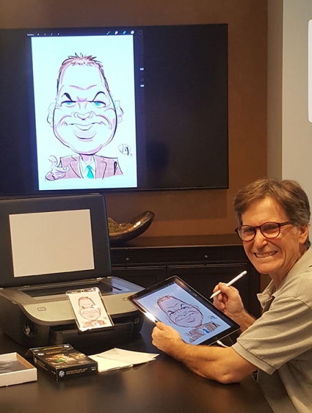 John M Digital Caricature Artists