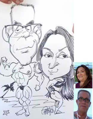 Fred G Caricature Artists