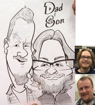 Chad E Caricature Artists