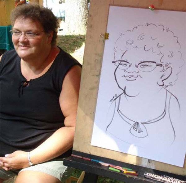 Diane T Caricature Artists