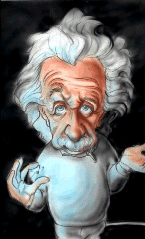 Albert Einstein – Caricatures - About Faces Entertainment
