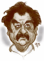 saddam hussain caricature by leo urias
