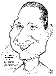 caricature of Mike Hasson by caricature artist Emily Anthony