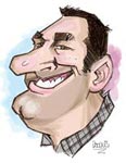 andy baker caricature of mike hasson
