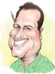 caricature of me by Steve Campbell