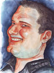 caricature of mike hasson by caricature artist Grigor Eftimov