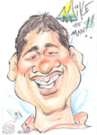 caricature of mike hasson by jodie fleming