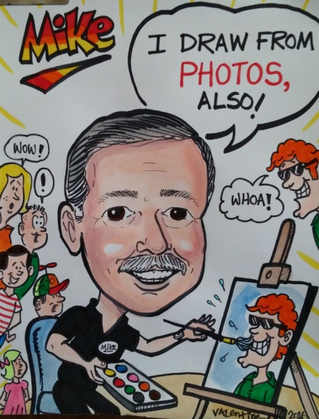 Mike V Caricature Artists