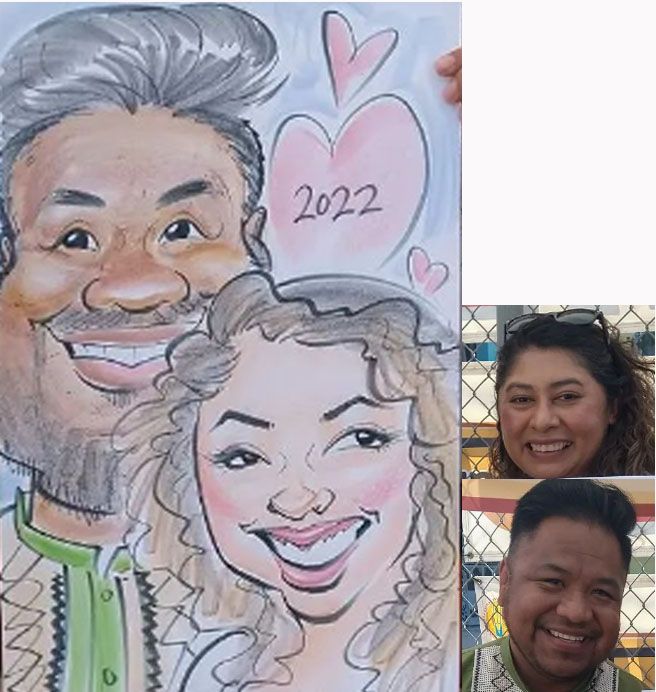 Candy B Caricature Artists