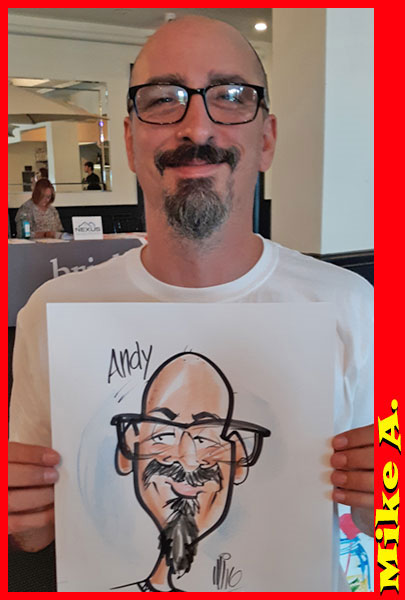 Mike A Caricature Artists